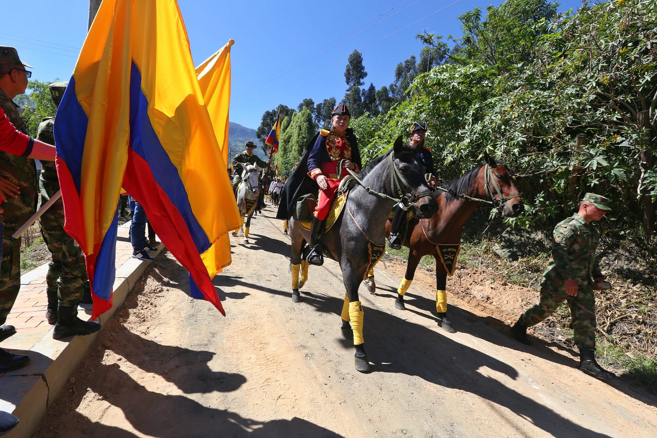 #GaleríaFotográfica Socha 200 años después del paso del Libertador Simón Bolívar