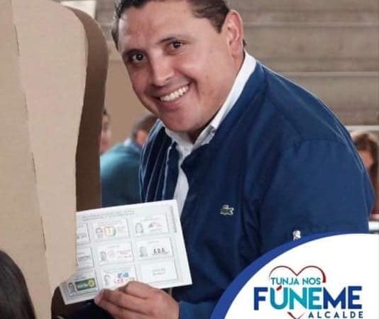 Alejandro Fúneme elegido alcalde de Tunja