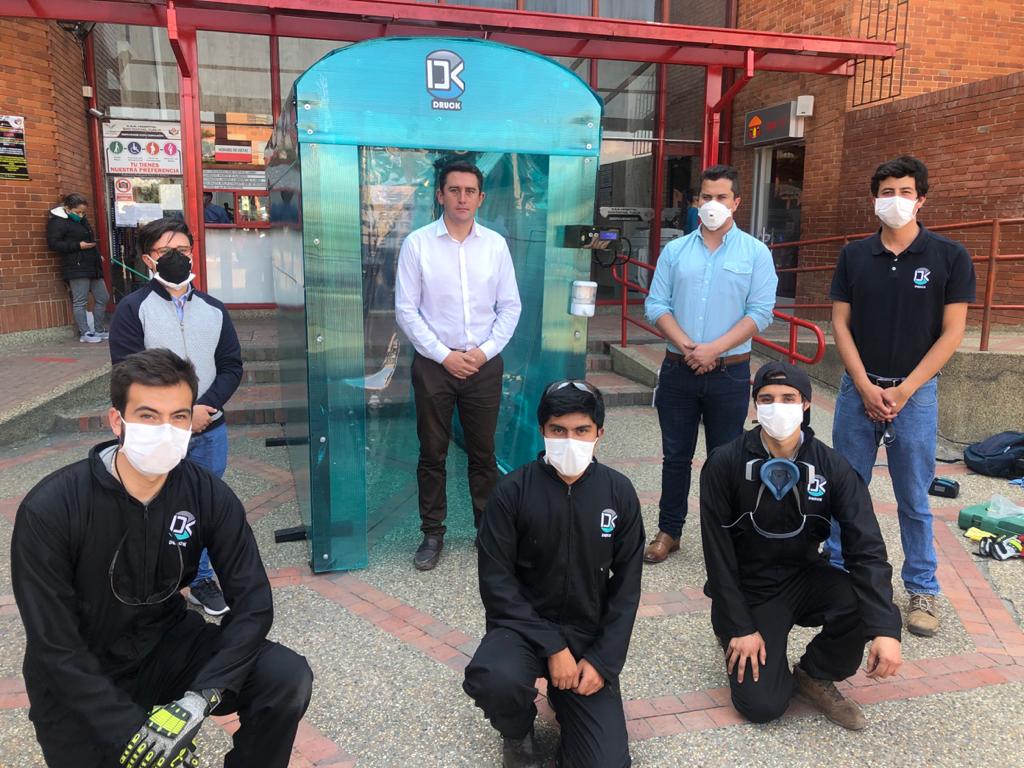 Empresa boyacense pone en funcionamiento primera cabina de desinfección con ozono en Boyacá