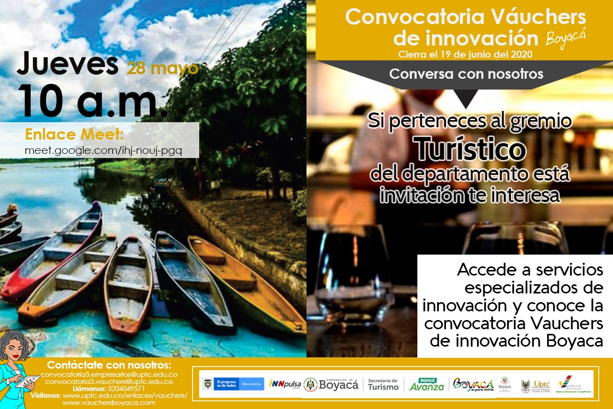 Empresas del turismo se pueden presentar a convocatoria de innovación