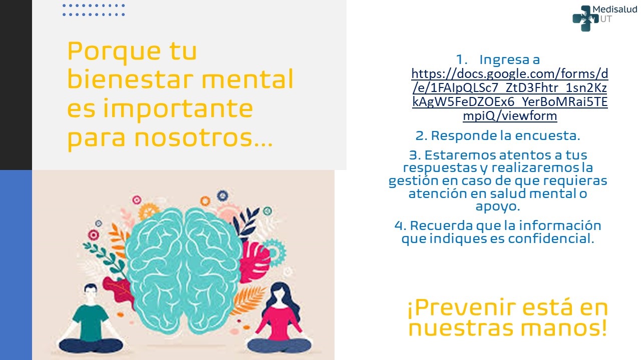 Durante la emergencia sanitaria también es importante cuidar su salud mental