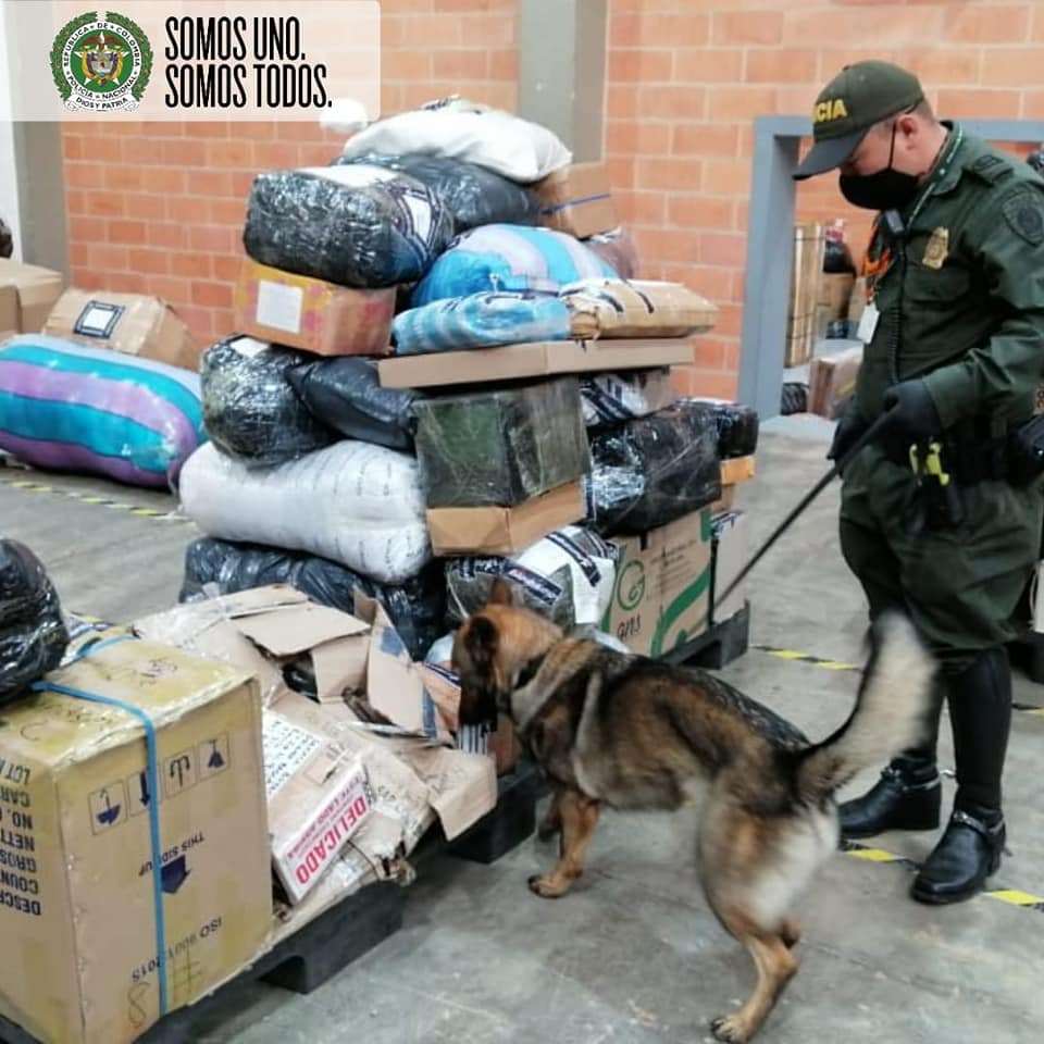 55.65 gramos de marihuana incautados, en bodega de interrapidísimo