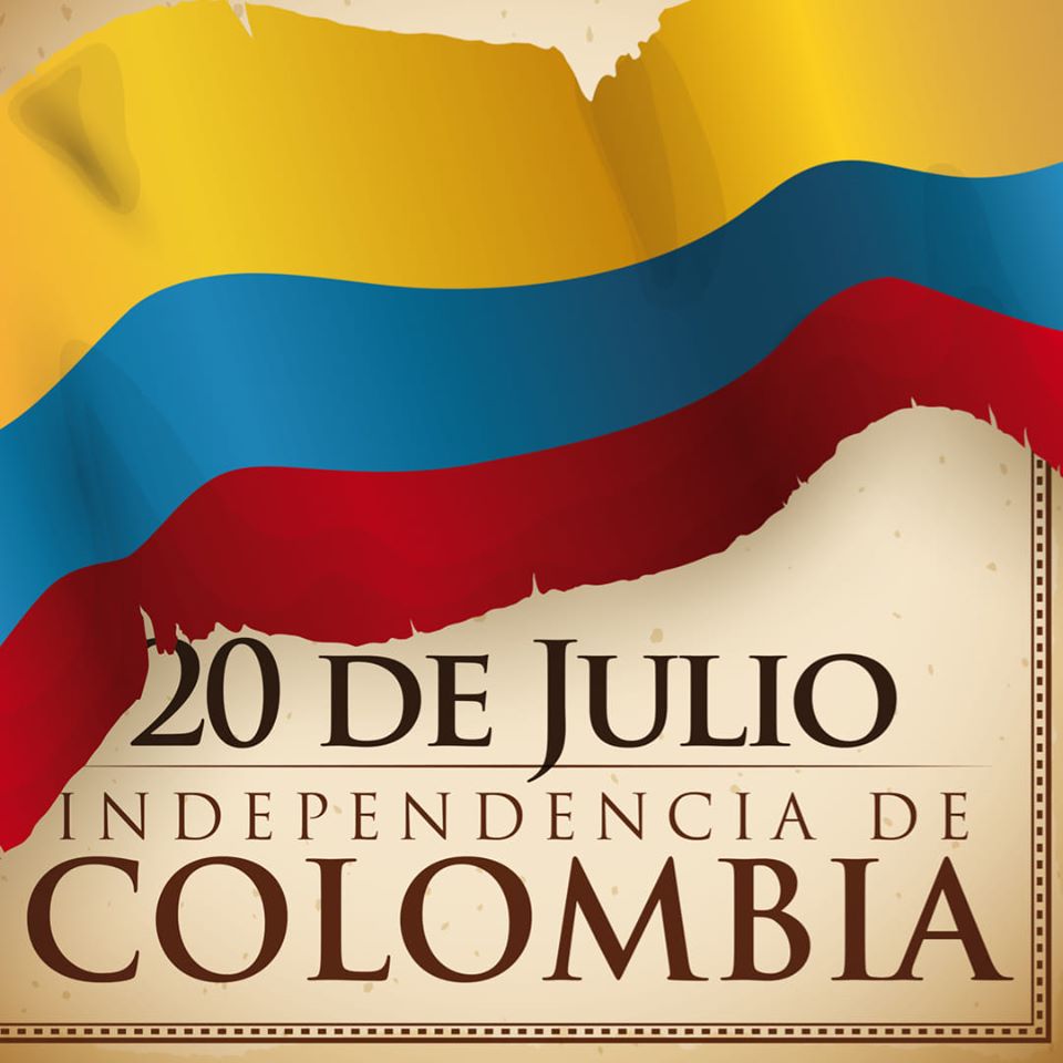 Hoy 20 de julio se celebra el 210º aniversario de la firma del Acta de independencia de Colombia.