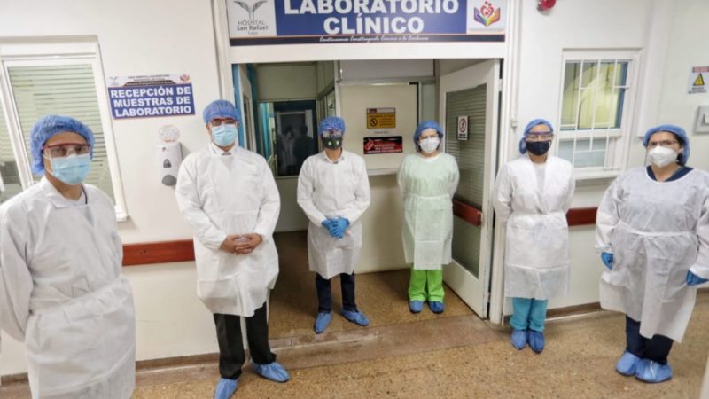 En el Hospital San Rafael de Tunja,funciona laboratorio de Biología Molecular para procesamiento pruebas de COVID-19