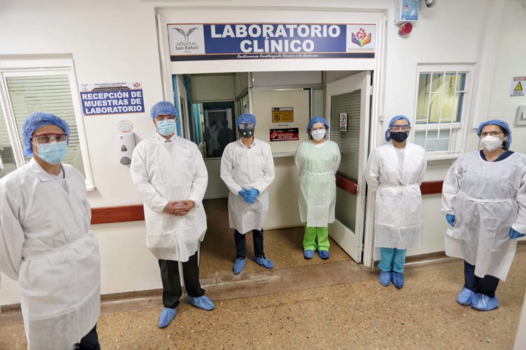 En el Hospital San Rafael de Tunja,funciona laboratorio de Biología Molecular para procesamiento pruebas de COVID-19