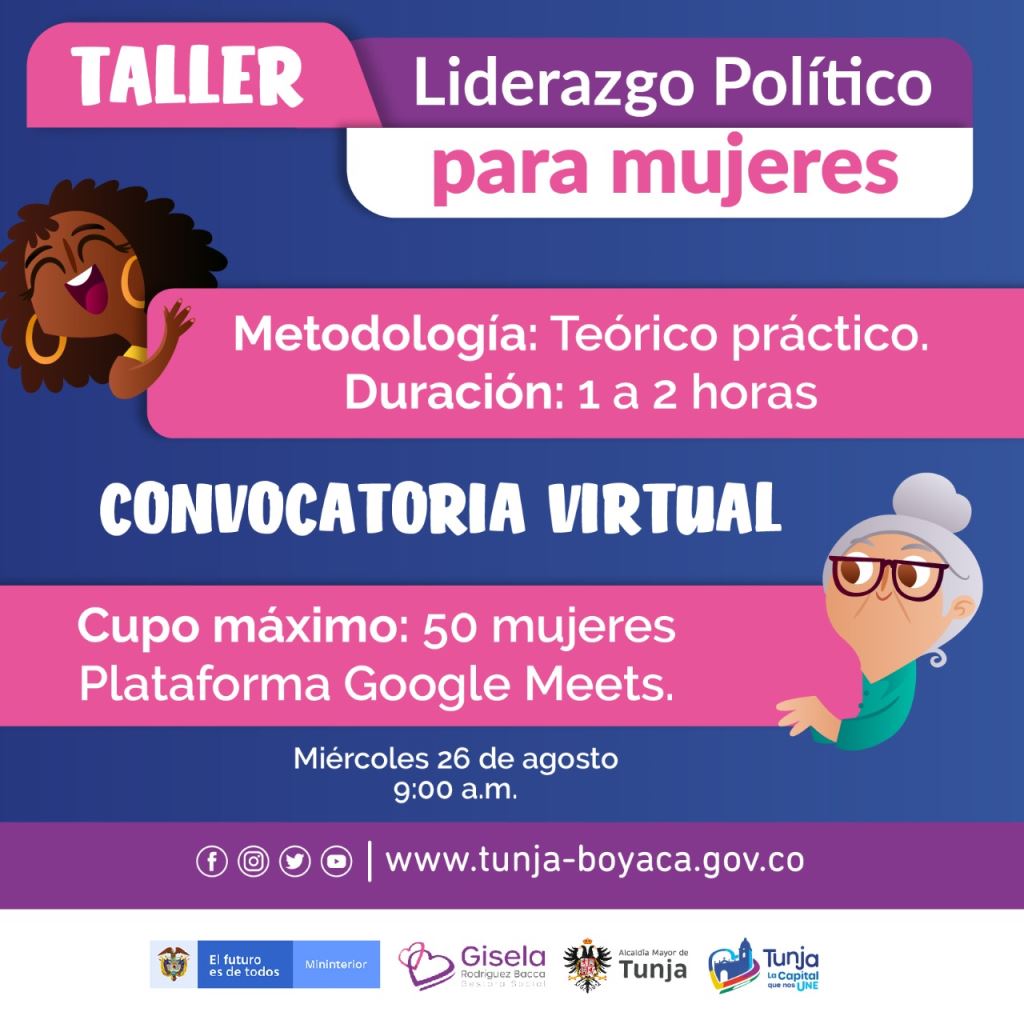 ¡Capacítate en liderazgo político!