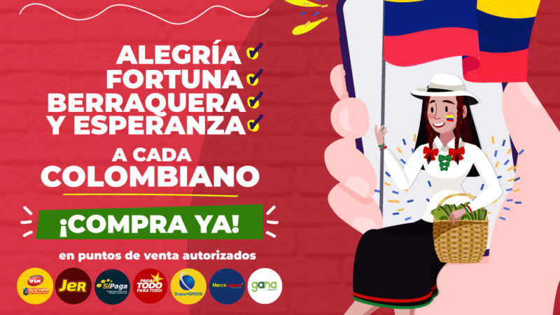 Cada Sábado, la Lotería de Boyacá ofrece Esperanza, Fortuna, Berraquera y Alegría a los Colombianos