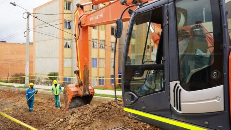 Se reactivan importantes obras en Tunja