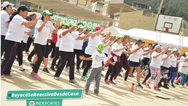 Boyacá sigue activa con eventos masivos desde casa