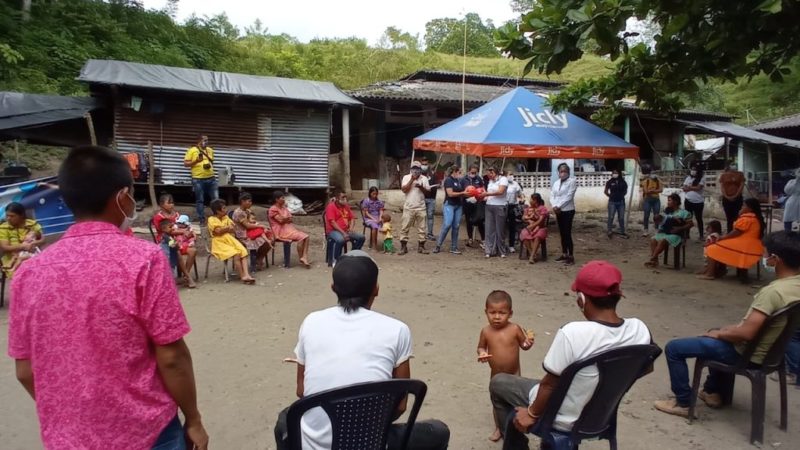 Resguardos indígenas de Puerto Boyacá, recibieron atención intersectorial