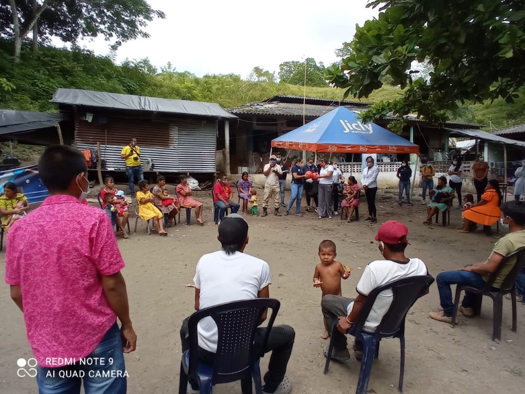 Resguardos indígenas de Puerto Boyacá, recibieron atención intersectorial