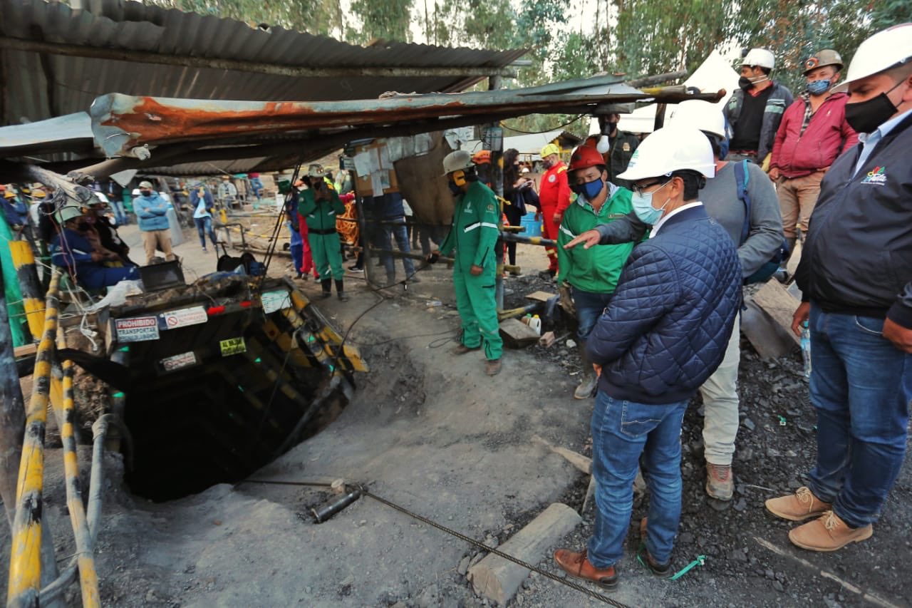 Los 3 mineros atrapados en la mina el porvenir 2 de Tuta, se encuentran con Vida