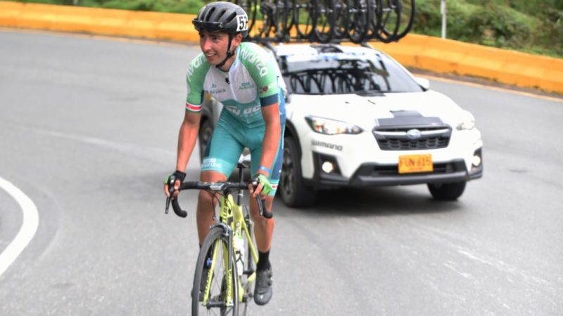 Róbinson Ortega en el Top 20 de la Vuelta a Colombia