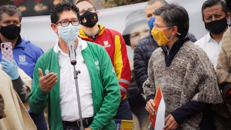 Gobernador Ramiro Barragán, acompañó a campesinos del Departamento en la apertura de la ´Papatón´ en Bogotá