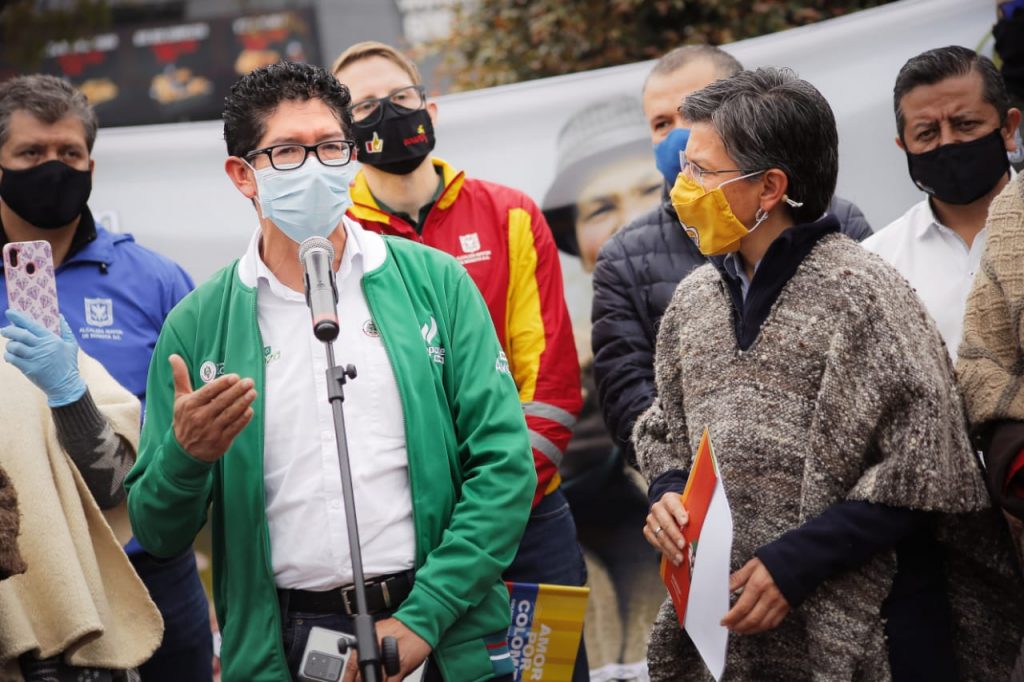 Gobernador Ramiro Barragán, acompañó a campesinos del Departamento en la apertura de la ´Papatón´ en Bogotá