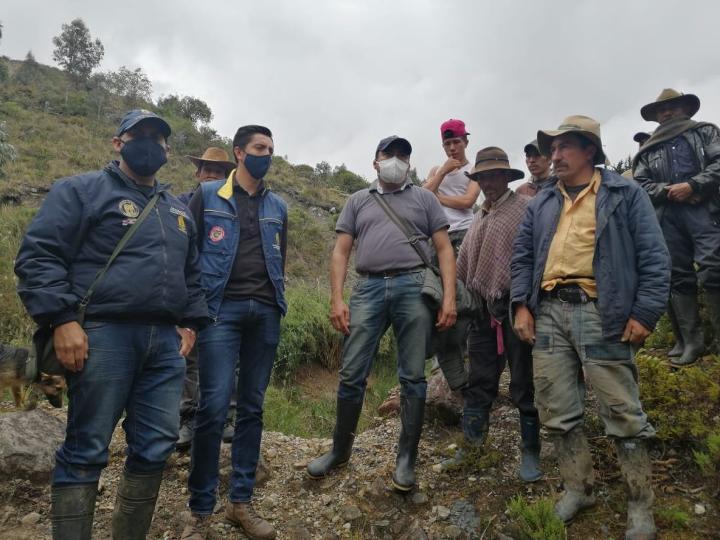 Unidad administrativa especial de gestión del riesgo de desastres de Boyacá brinda apoyo técnico a los municipios