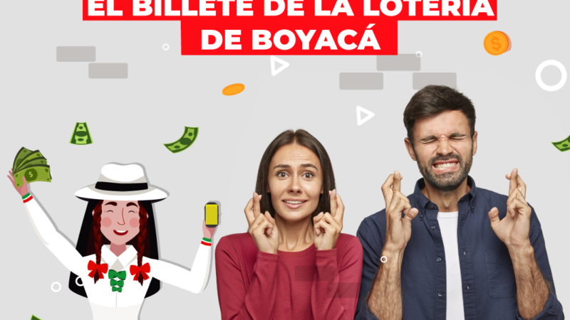 La lotería de Boyacá lleva alegría y millones en premios a los Boyacenses