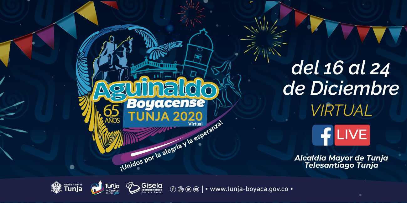 Programación del Aguinaldo Boyacense para este 17 de diciembre