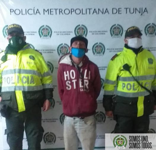 Capturado ciudadano de  22 años, residente en la carrera 18 No 4A-25 barrio  Libertador