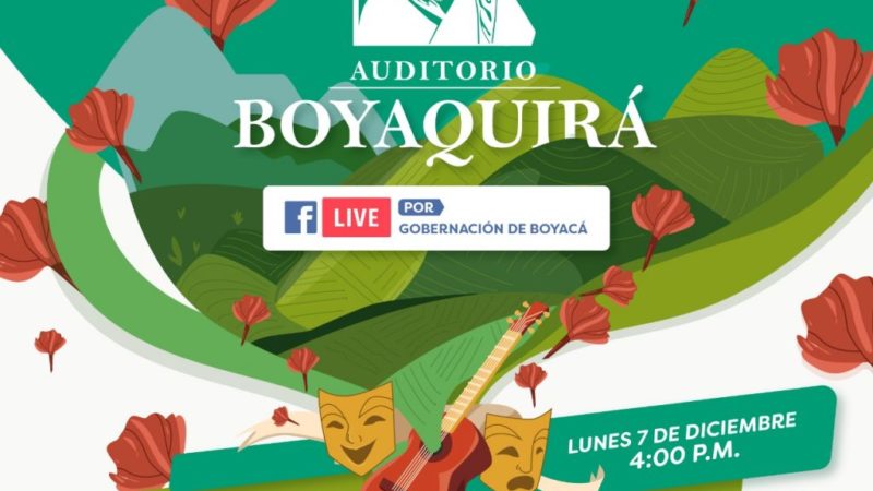 Gobernador de Boyacá inaugurará el auditorio Boyaquirá de la ciudad de Tunja