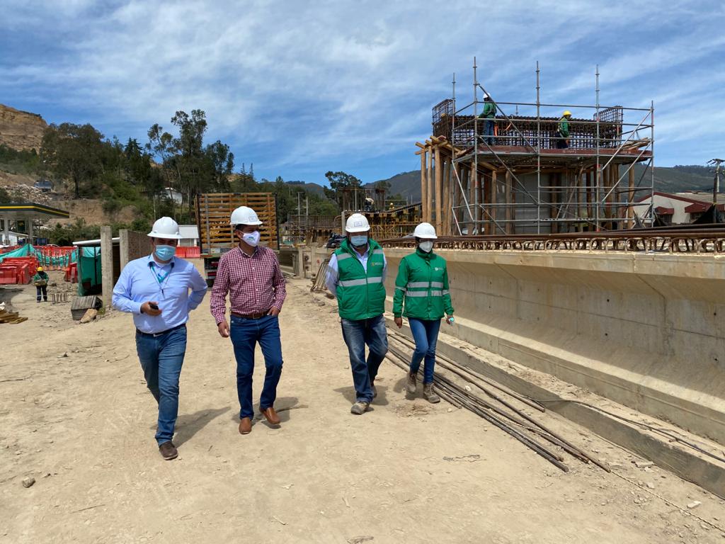 Intercambiador Nobsa – Sogamoso ya tiene terminada la cimentación en un 100%