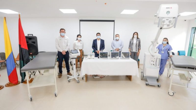 Gobierno Departamental entregó equipos biomédicos al Hospital San Francisco de Villa de Leyva