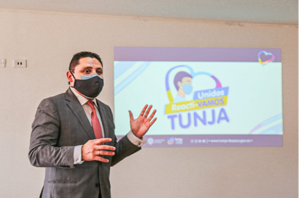 Alcaldía de Tunja se compromete con la reactivación y el empleo de la ciudad