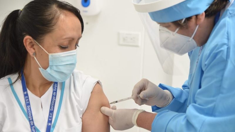 Tunja es ejemplo en vacunación contra COVID-19