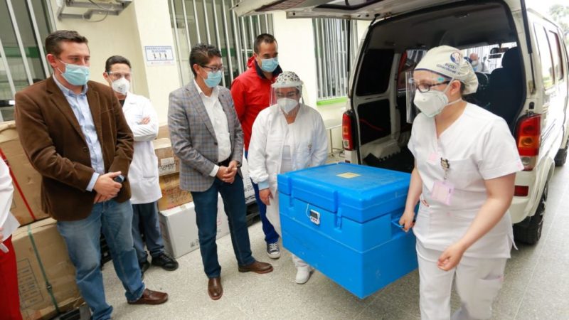 Administración Departamental realizó primer simulacro de vacunación COVID-19