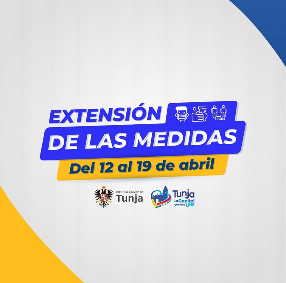 Se extienden medidas en Tunja de pico y cédula, toque de queda entre otras