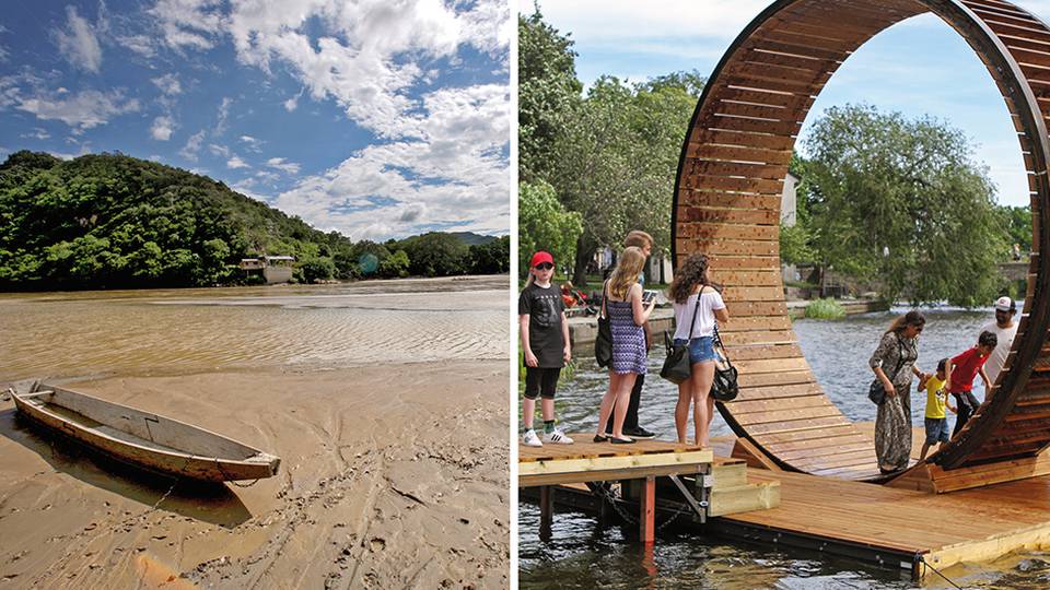 El arte colombiano le rinde homenaje al río Magdalena