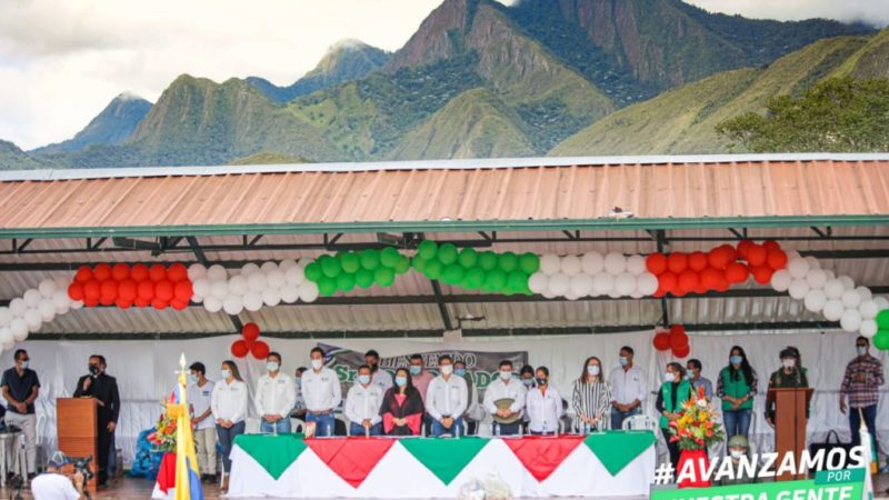 Gobierno departamental celebró por lo alto el paso del Ejército Libertador por Pisba