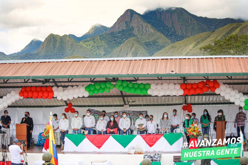 Gobierno departamental celebró por lo alto el paso del Ejército Libertador por Pisba