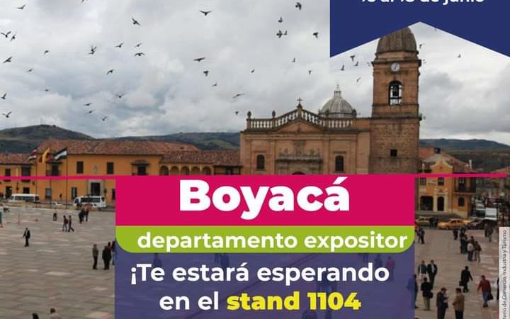 Boyacá está lista para la versión 40 de la Vitrina Turística de Anato