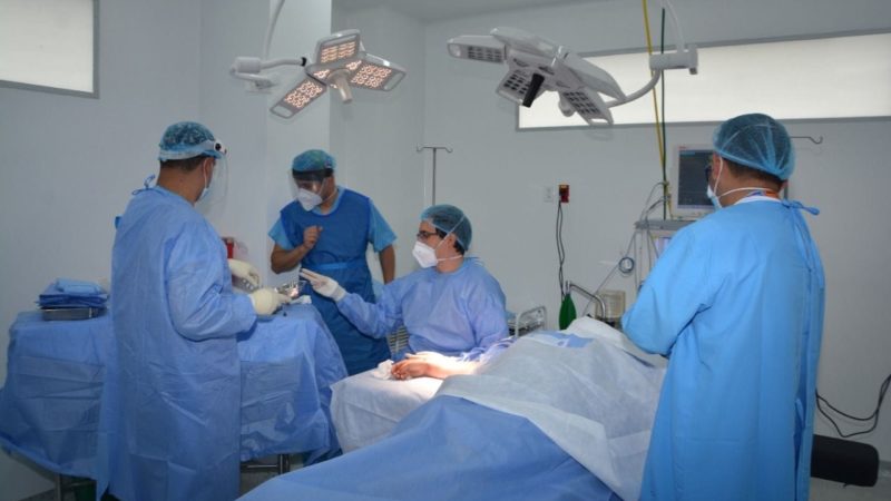 Se realizó  primer cirugía en el Hospital Metropolitano Santiago de Tunja.