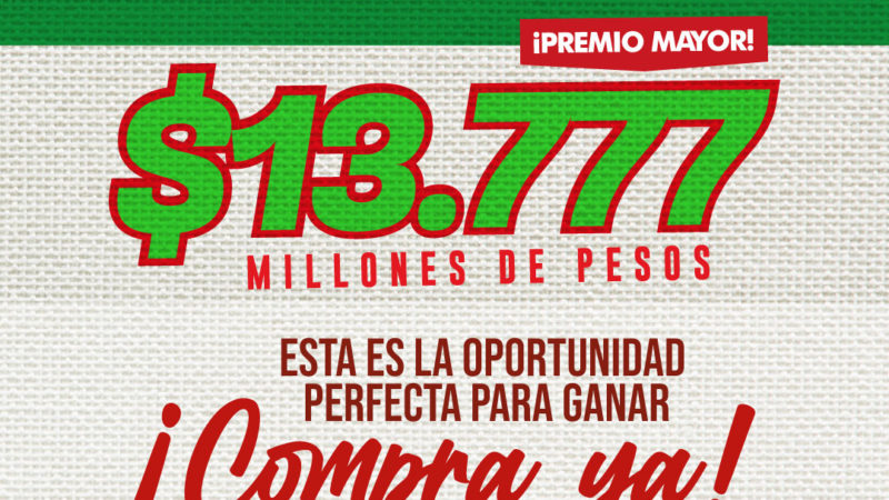 Con el Gran extraordinario de Boyacá, la lotería entrega millones en premios.