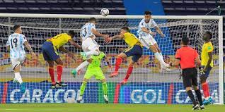 Colombia perdió en el desempate con Argentina en la Copa
