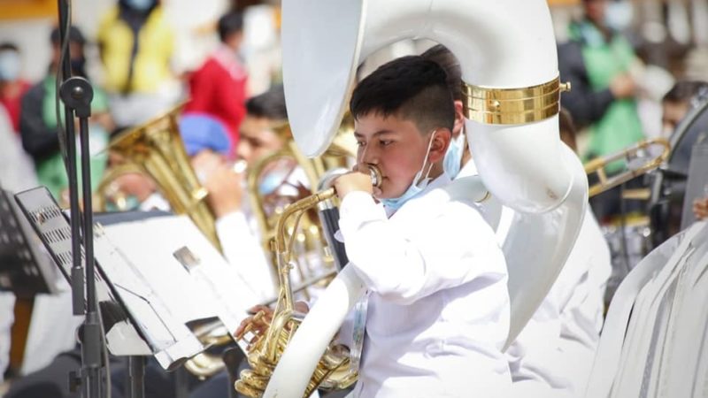 Guateque y Boyacá disfrutaron con  los zonales de bandas musicales el fin de semana
