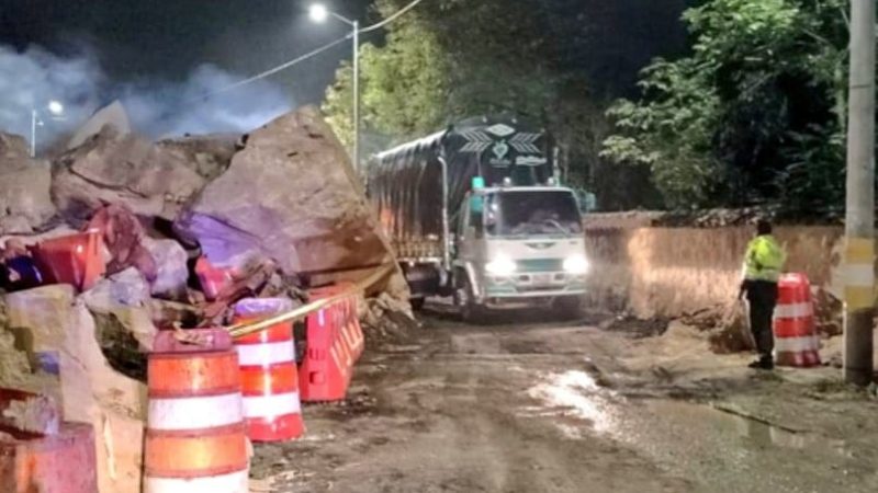 Concesión del Sisga habilitó un carril de la vía Machetá – Guateque