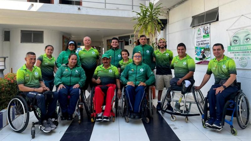 Indeportes apoya a la Liga de Deporte en Silla de Ruedas de Boyacá en su participación en el Interligas PTT 2021