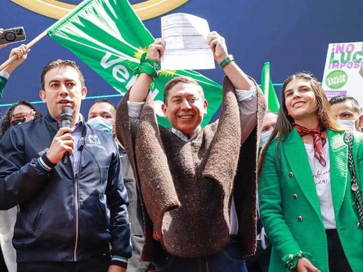 Carlos Amaya Inscribió su candidatuta a la Presidencia de la Repúlica