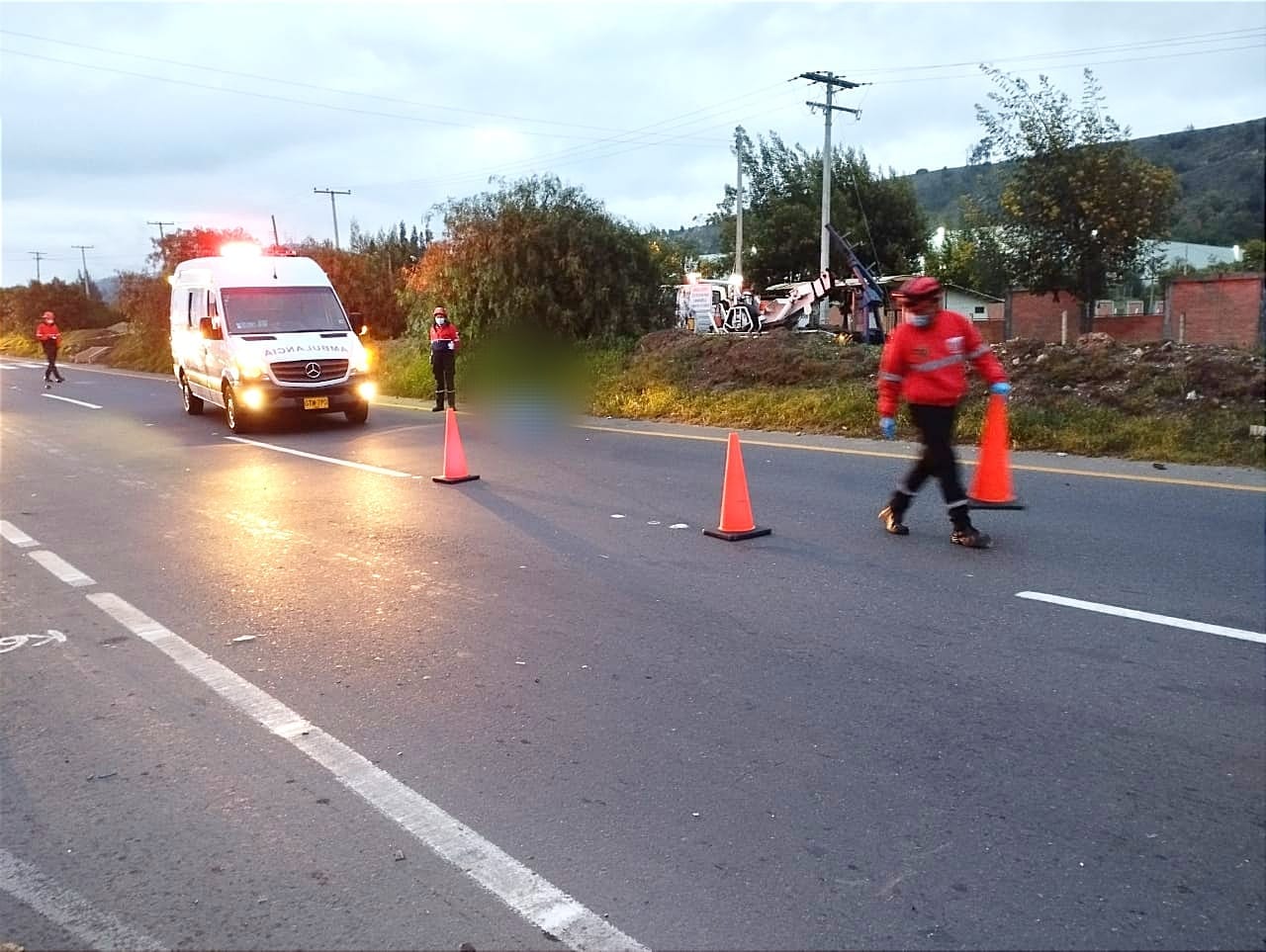 Accidente de tránsito cobró la vida de un peatón en Tunja