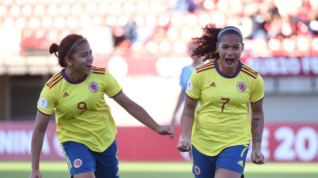 Selección Colombia Femenina venció 3 -0 a Uruguay