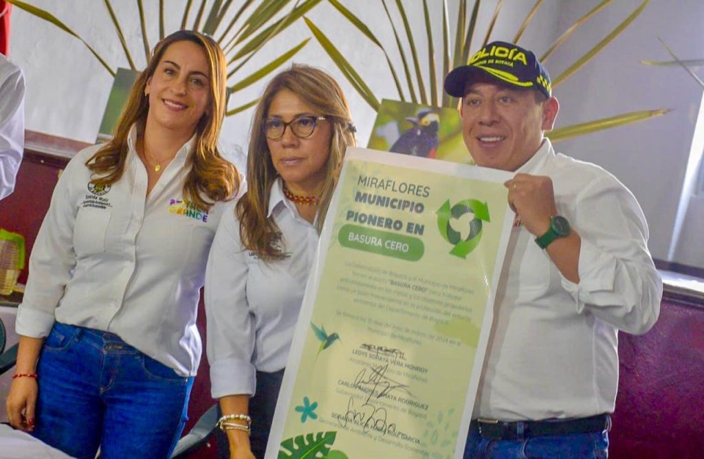 Miraflores será municipio pionero en el programa “Basura Cero” que promueve el Gobierno nacional