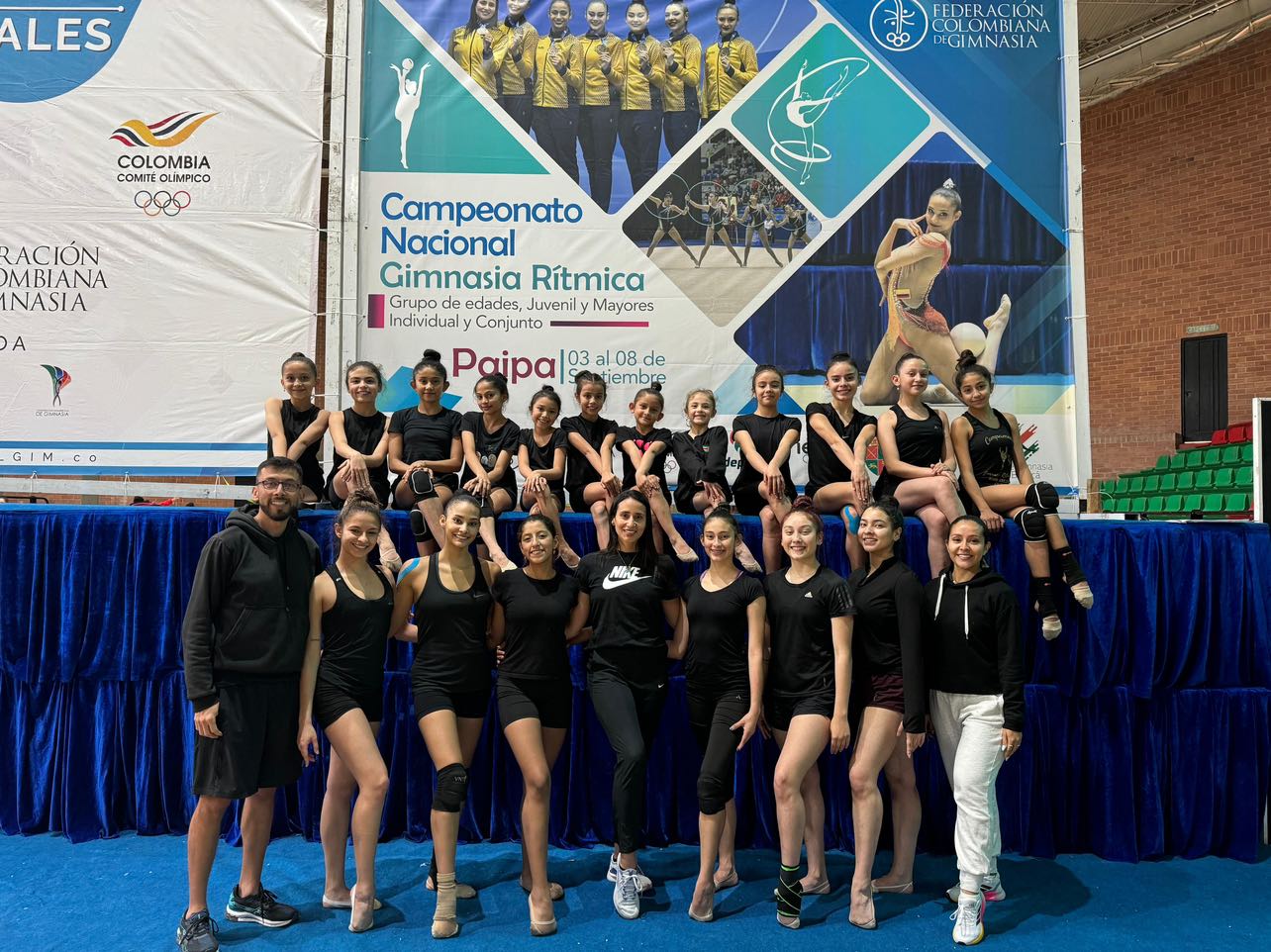 Las emociones del Campeonato Nacional de Gimnasia Rítmica se viven en Paipa