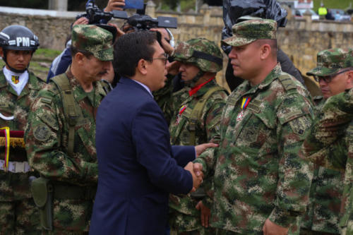 Regresó Batallón Bolívar a Boyacá, 600 Héroes Bicentenarios fortalecerán la seguridad en el departamento.
