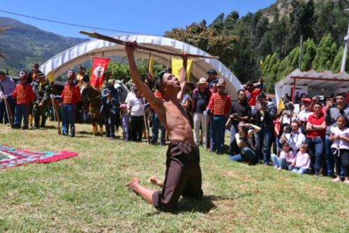 Socha 200 años después del paso del Libertador Simón Bolívar 