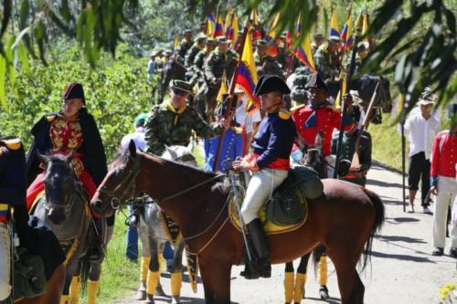 Socha 200 años después del paso del Libertador Simón Bolívar 