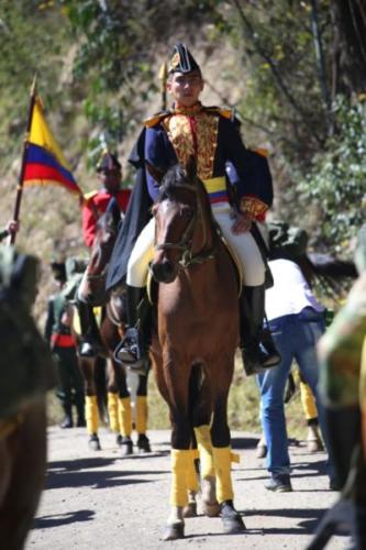 Socha 200 años después del paso del Libertador Simón Bolívar 